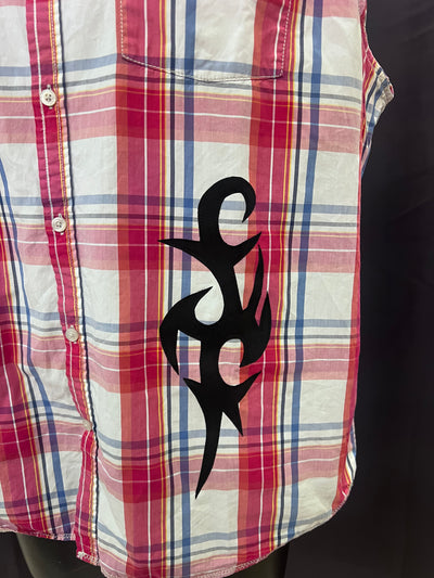 Camicia vintage Napapijri boxfit Custom R3BORN (XXL uomo) thumbnail