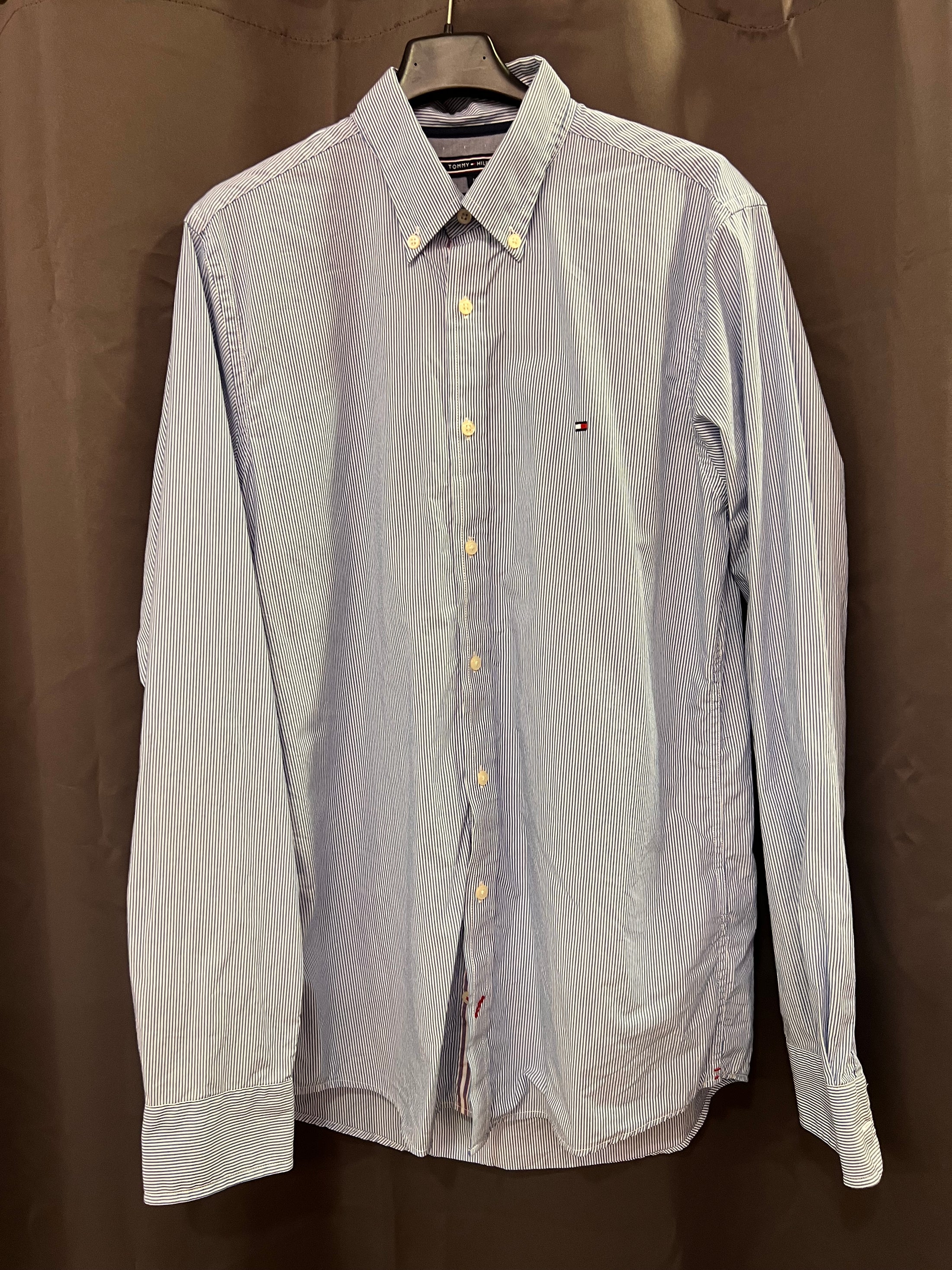 Camicia a righe Tommy Hilfiger slim fit | M uomo