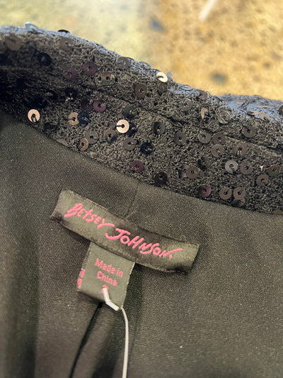 Cappotto  Betsey Johnson con pailettes | XS donna thumbnail