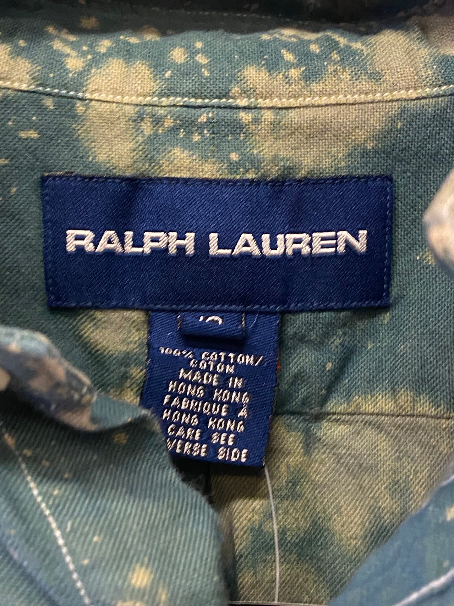 Camicia Ralph Lauren Crop custom by R3BORN (M)