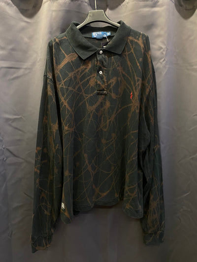 Polo crop Ralph Lauren a maniche lunghe Custom - uomo XXL | R3BORN thumbnail
