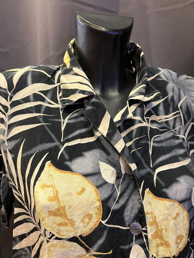 Camicia Lorena vintage in cupro (46 donna) thumbnail