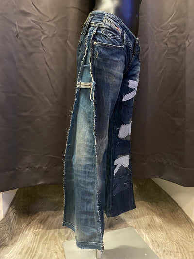 Jeans Y2K Flare Diesel Custom - donna XS | R3BORN thumbnail