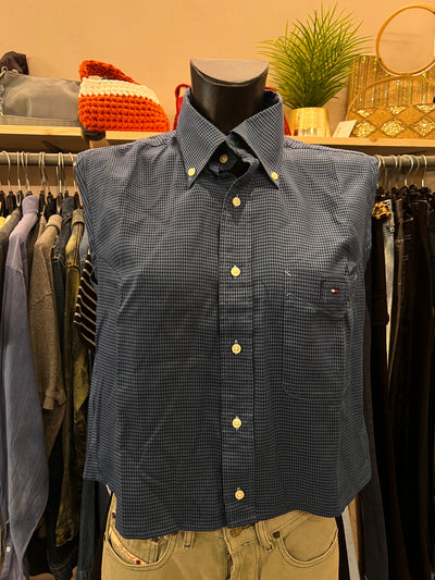 Camicia Tommy Hilfiger custom R3BORN |M/L donna thumbnail