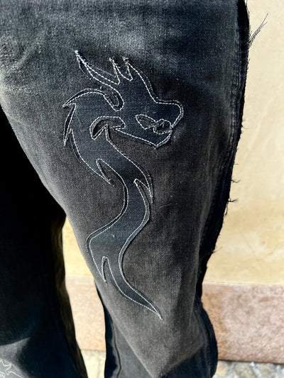 Jeans Flare Wrangler Custom - uomo M | R3BORN thumbnail