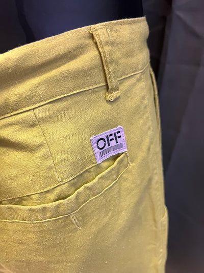 Pantaloncino chino vintage in Ramie e cotone (L uomo) thumbnail