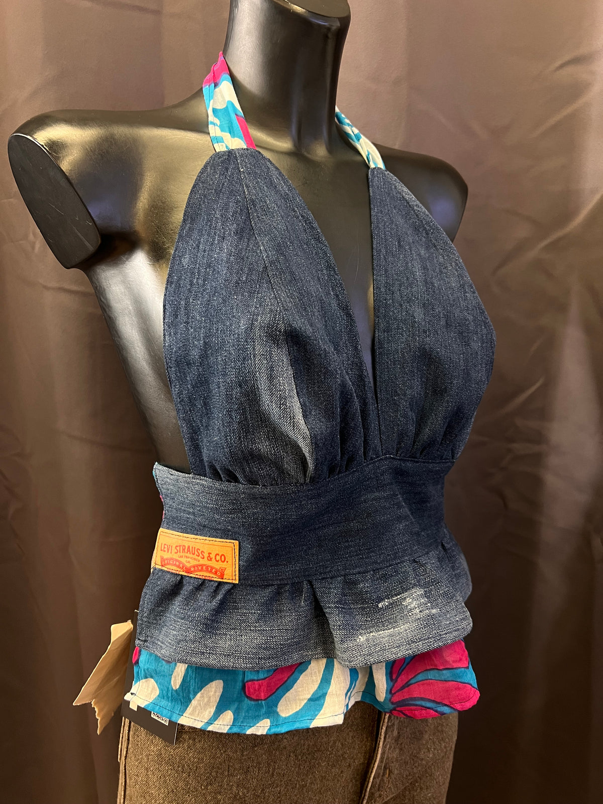 Top Levi’s double face custom R3BORN | T.U donna