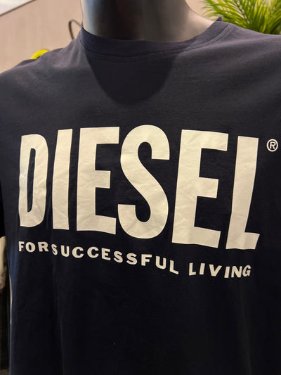 T-shirt Diesel blu navy | L uomo thumbnail