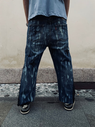 Jeans Flare Levi's Custom Vintage Patchwork - Uomo M | R3BORN thumbnail