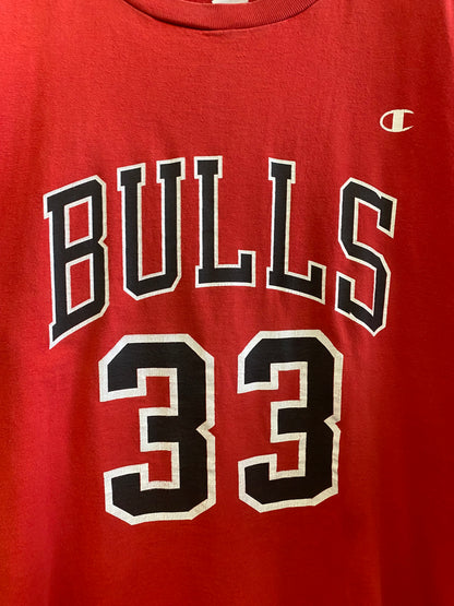 Vintage Champion Chicago Bulls Pippen #33 Sleeveless T-Shirt (XL)
