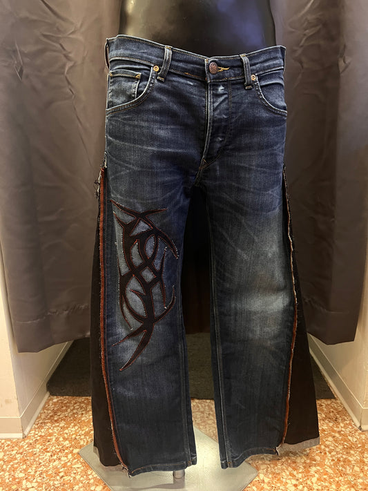 Jeans Lee flare custom R3BORN | M/32 uomo