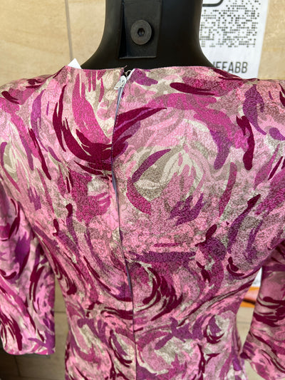 Abito vintage sartoriale in seta| M donna thumbnail