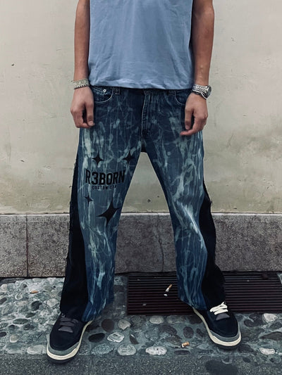 Jeans Flare Levi's Custom Vintage Patchwork - Uomo M | R3BORN thumbnail