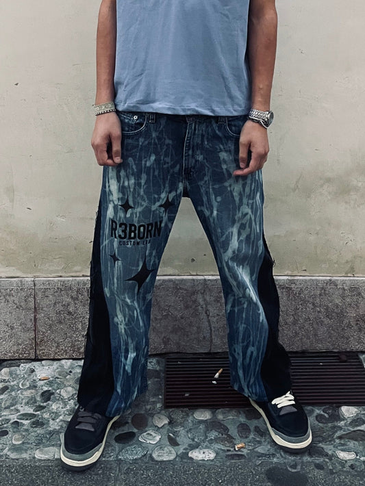 Jeans Flare Levi's Custom Vintage Patchwork - Uomo M | R3BORN