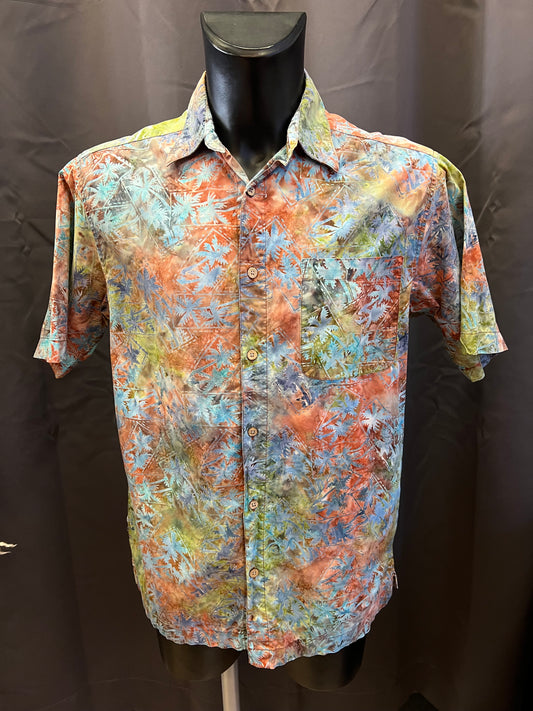 Camicia hawaiana in cotone Island Republic (M uomo)