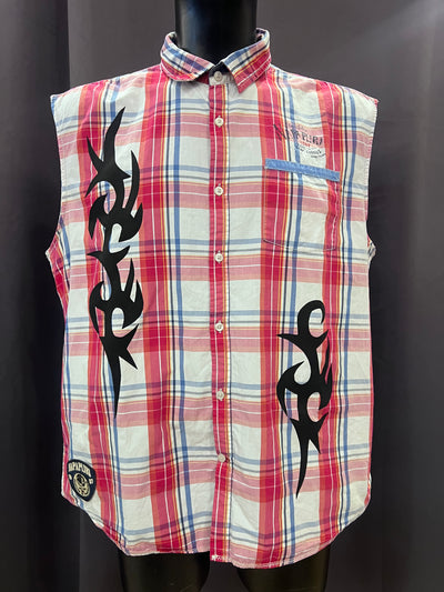 Camicia vintage Napapijri boxfit Custom R3BORN (XXL uomo) thumbnail