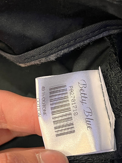Pantalone capri nero Betty Blue Y2K (S donna) thumbnail