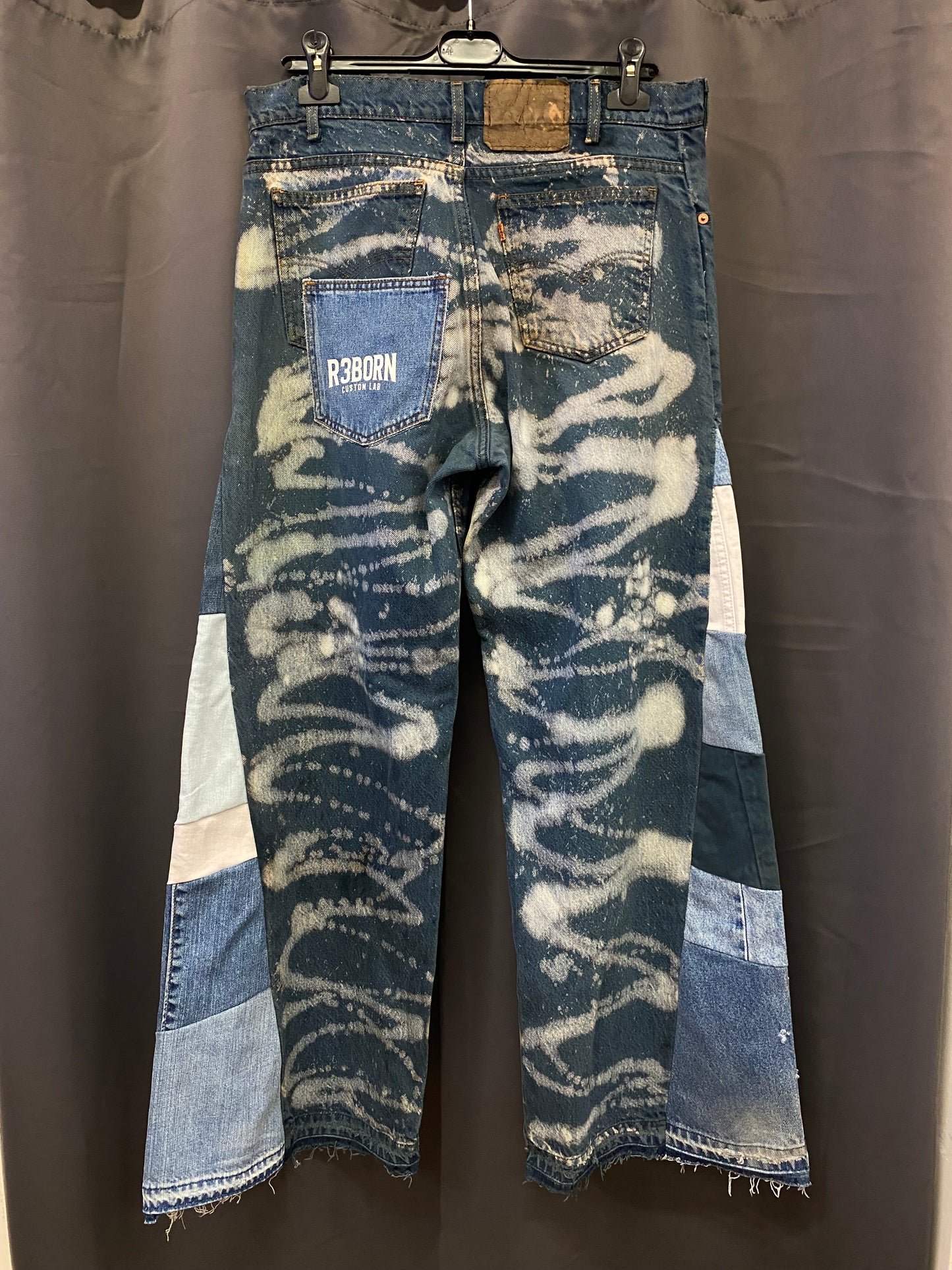 Jeans Levi’s 501 Orange Tab vintage Custom by R3BORN (M)