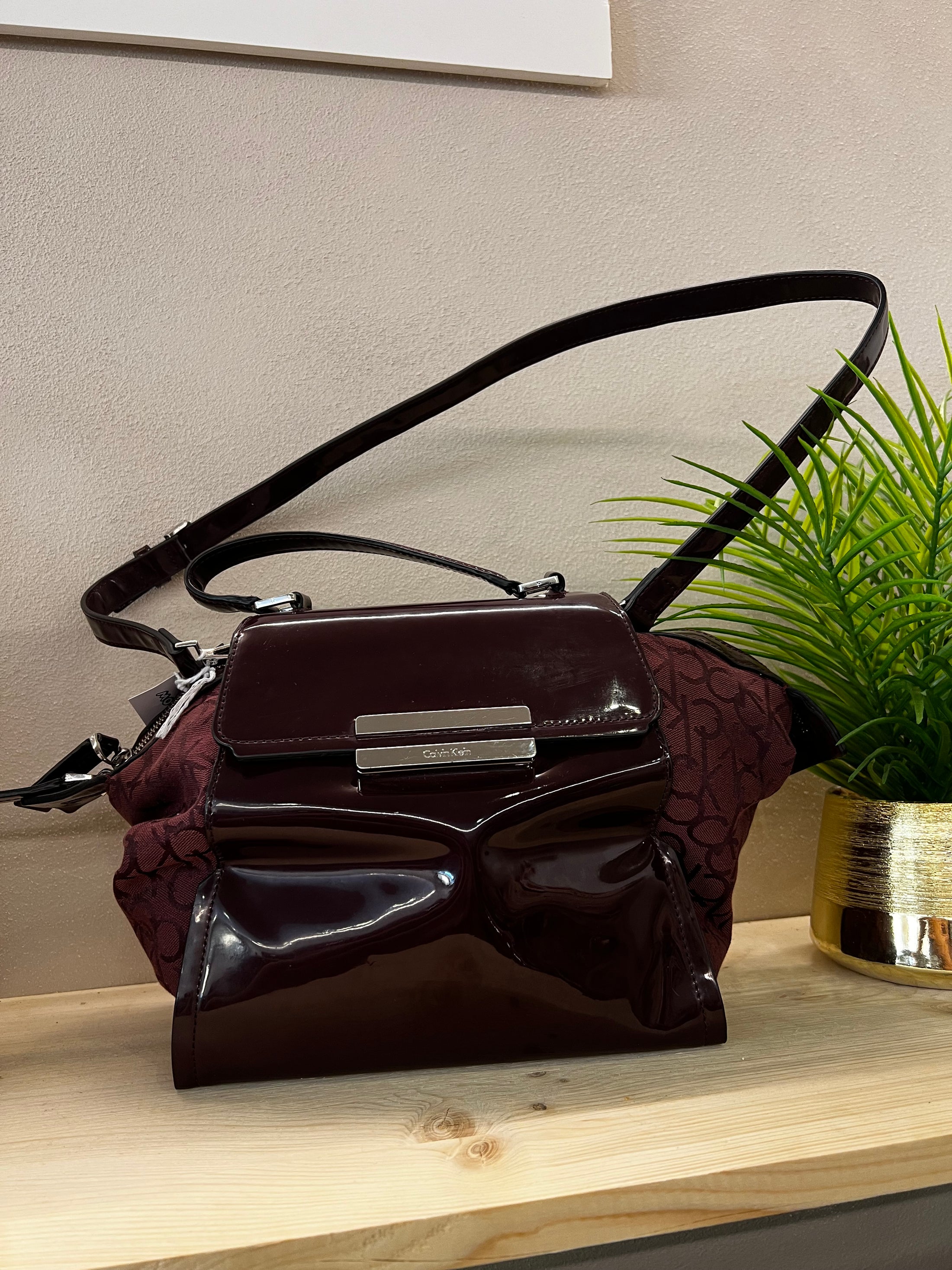 Borsetta Calvin Klein bordeaux
