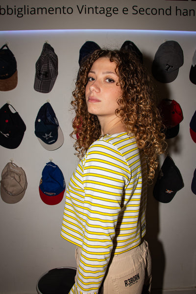 Maglia crop a maniche lunghe Lauren Ralph Lauren - donna M | R3BORN thumbnail