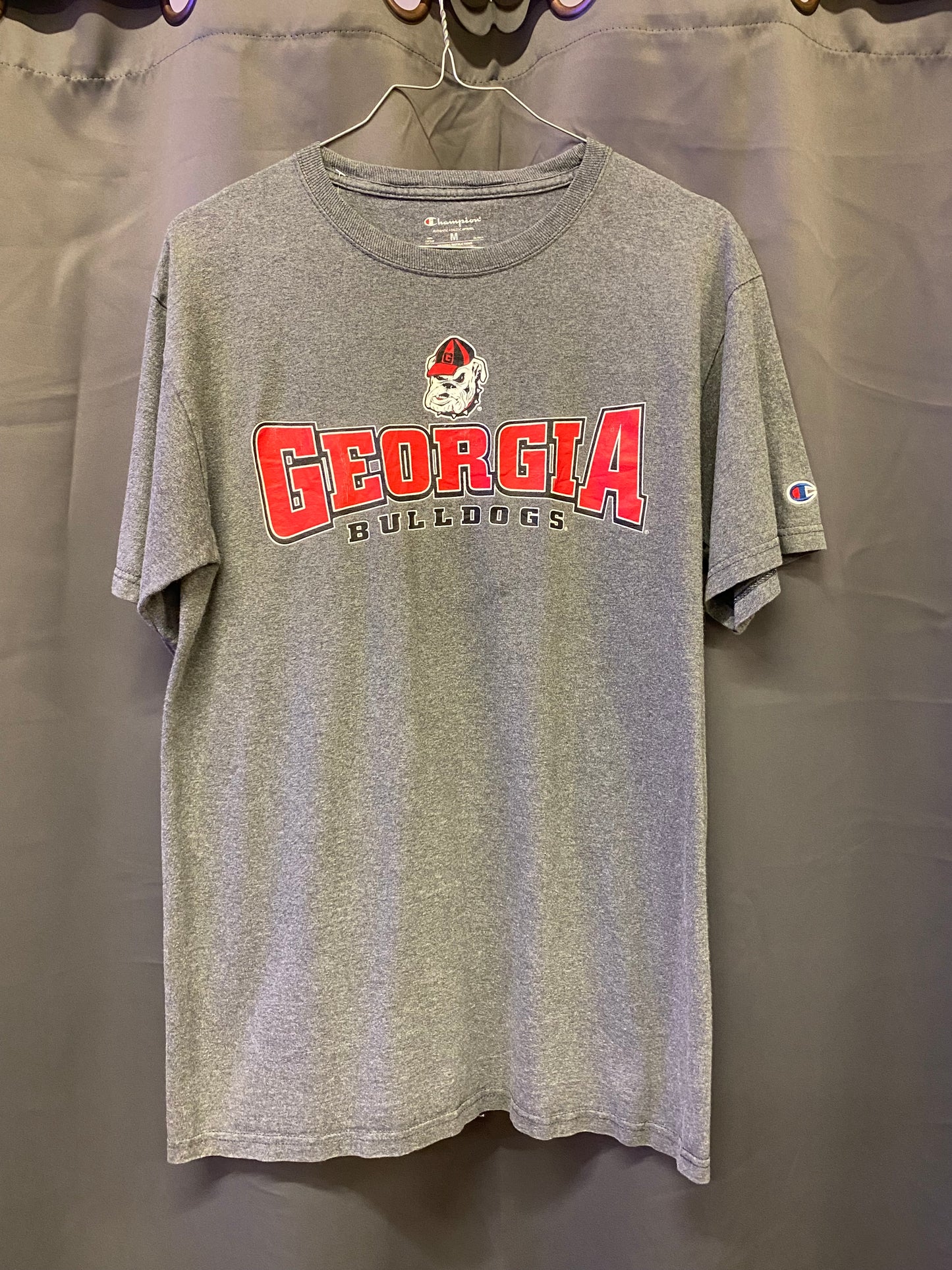 T-shirt Y2K Champion NCAA Georgia Bulldogs (S)