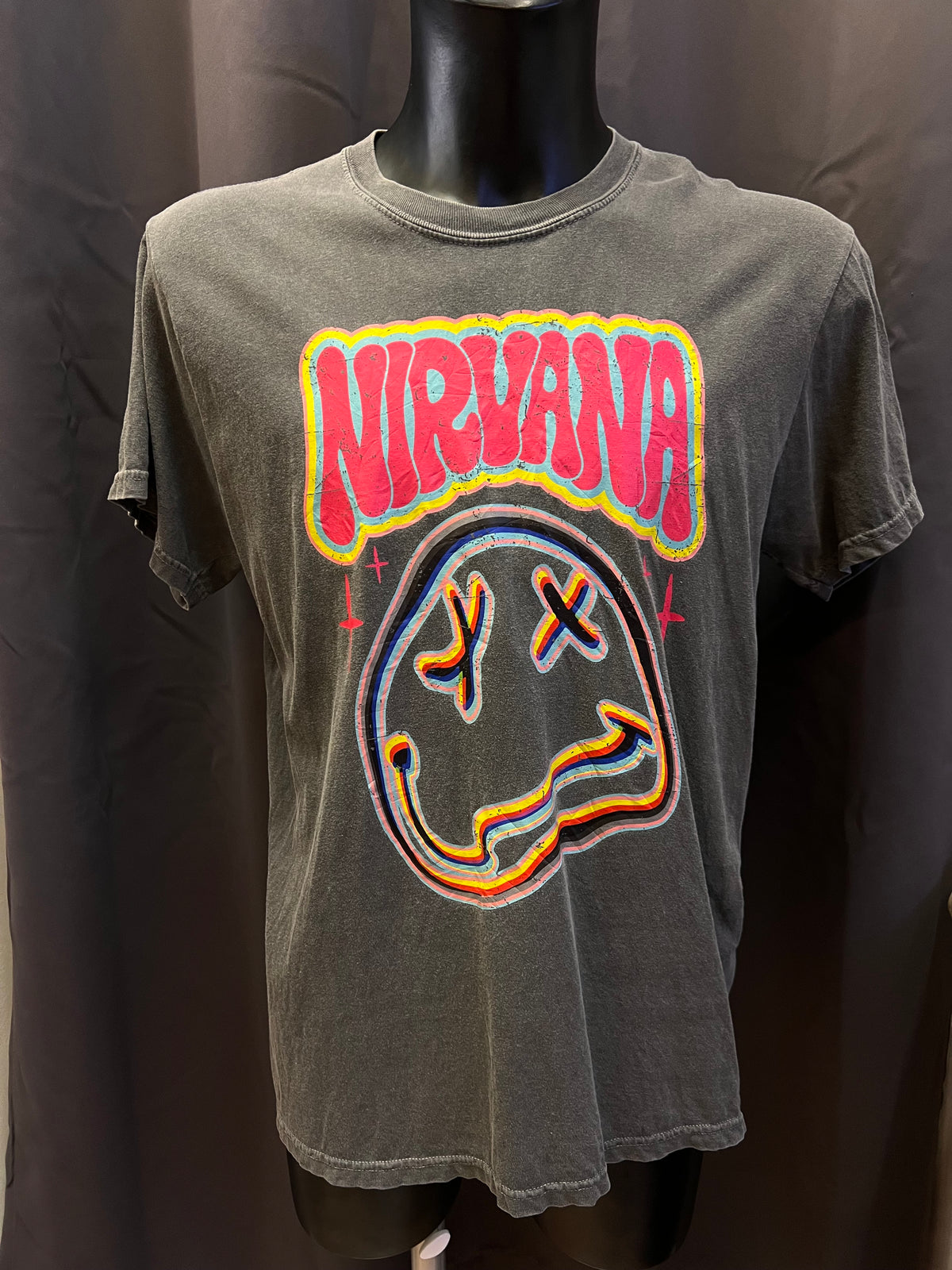 T-shirt Nirvana Comfort Colors (L uomo)
