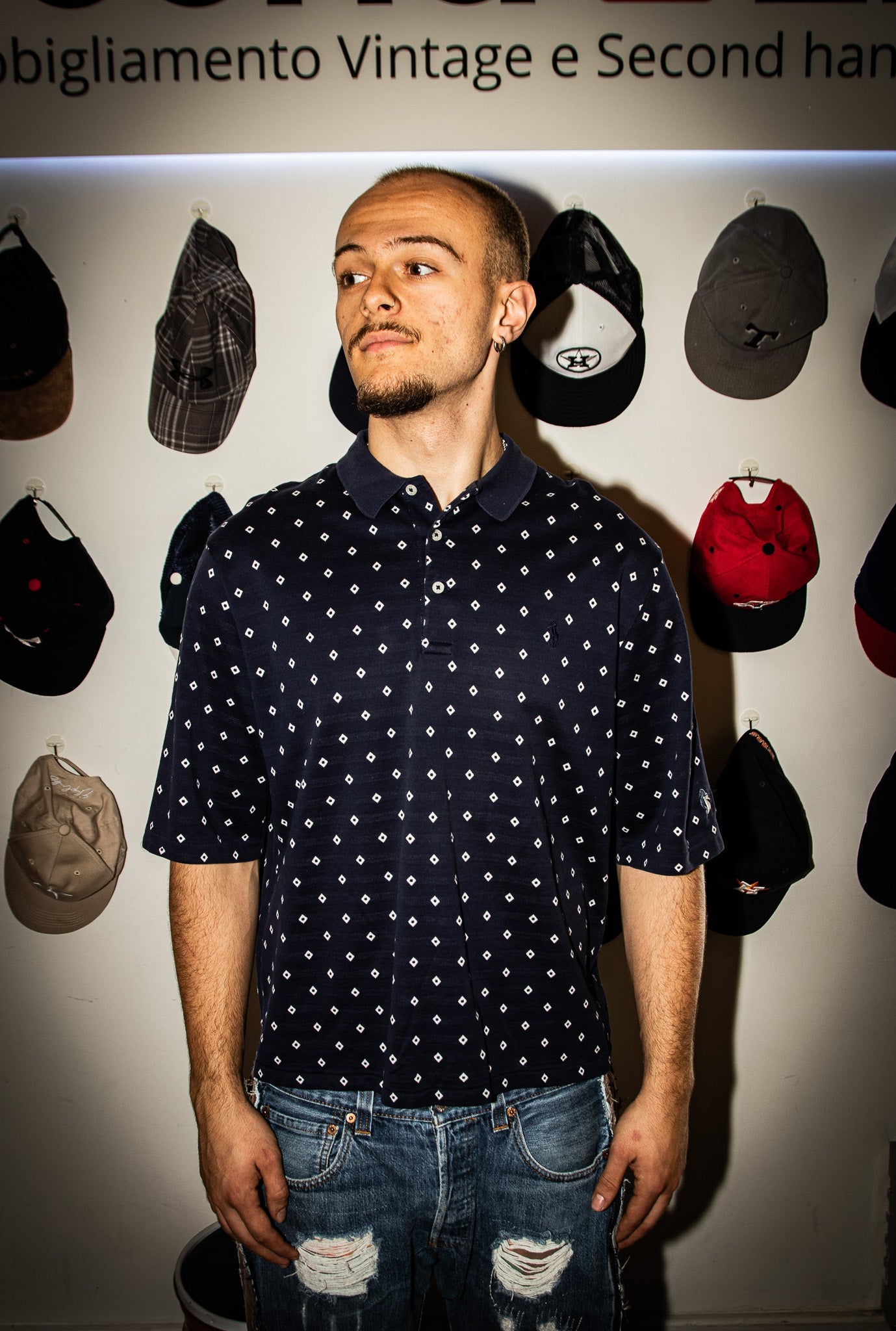 Polo crop Ralph Lauren Custom - uomo L | R3BORN