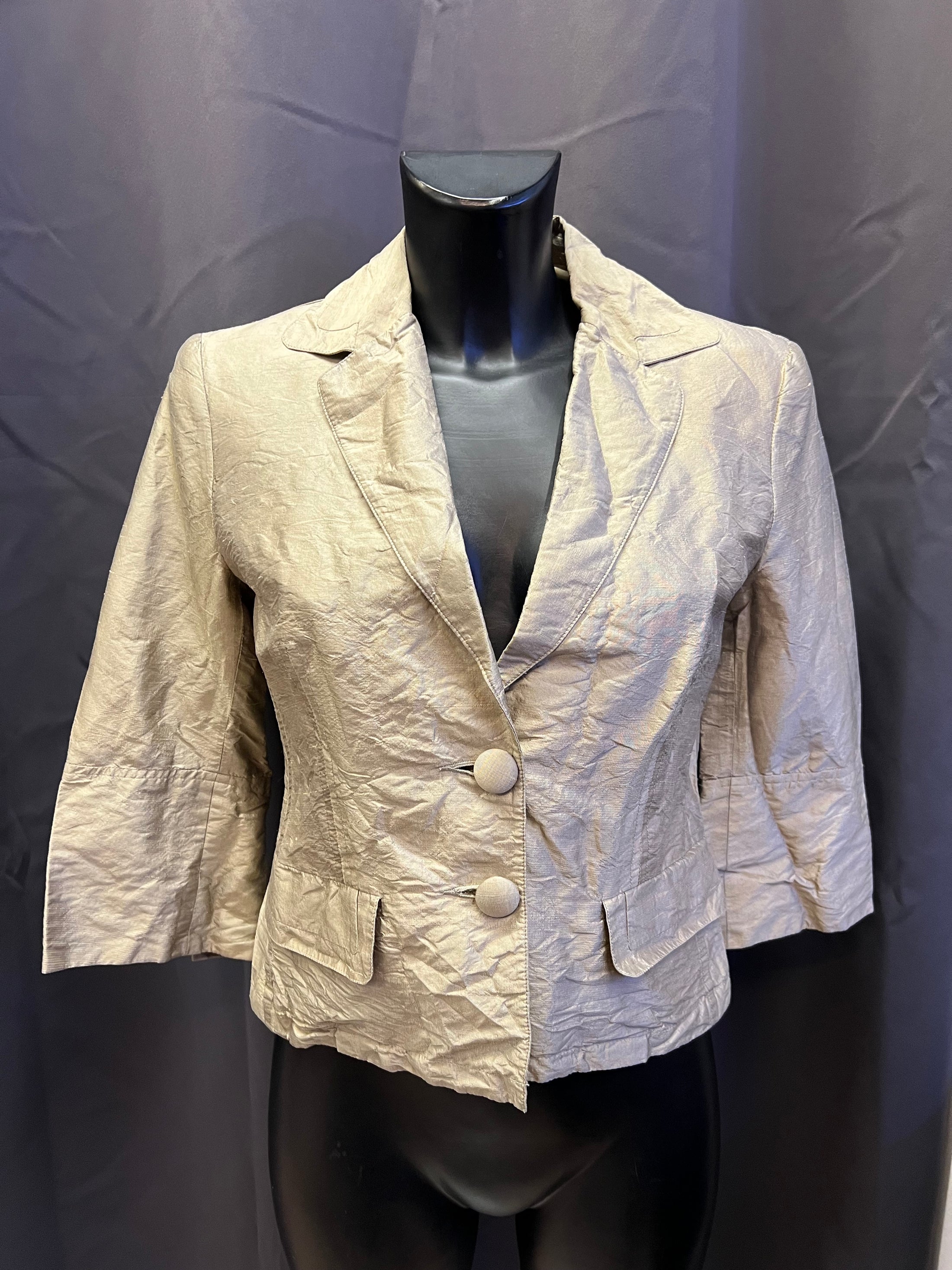 Blazer manica tre quarti Max&Co. In seta (m donna)