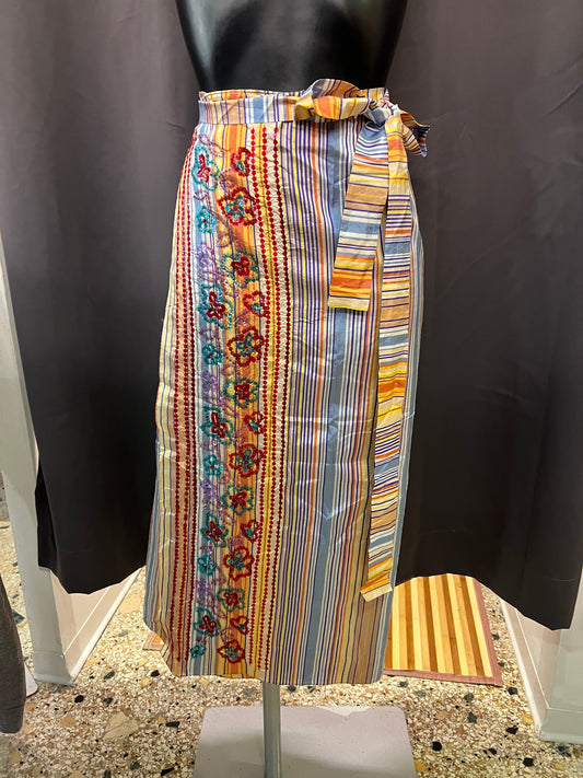 Gonna pareo in seta Etro | T.U.