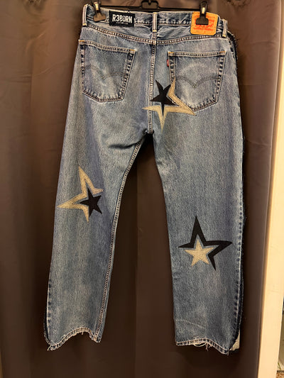 Jeans flare Levi’s 505 custom R3BORN | L uomo thumbnail