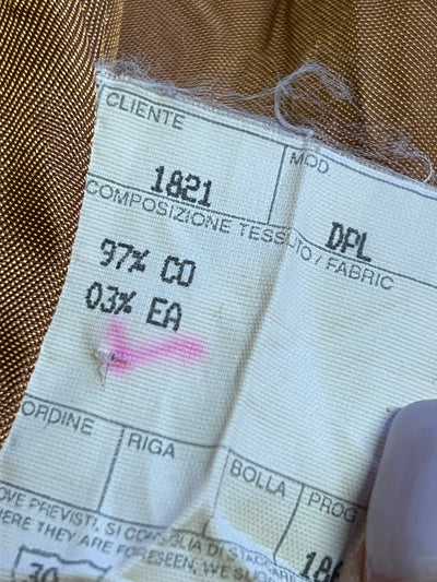 Trench Guido Pellegrini in ciniglia a costine ( M donna) thumbnail