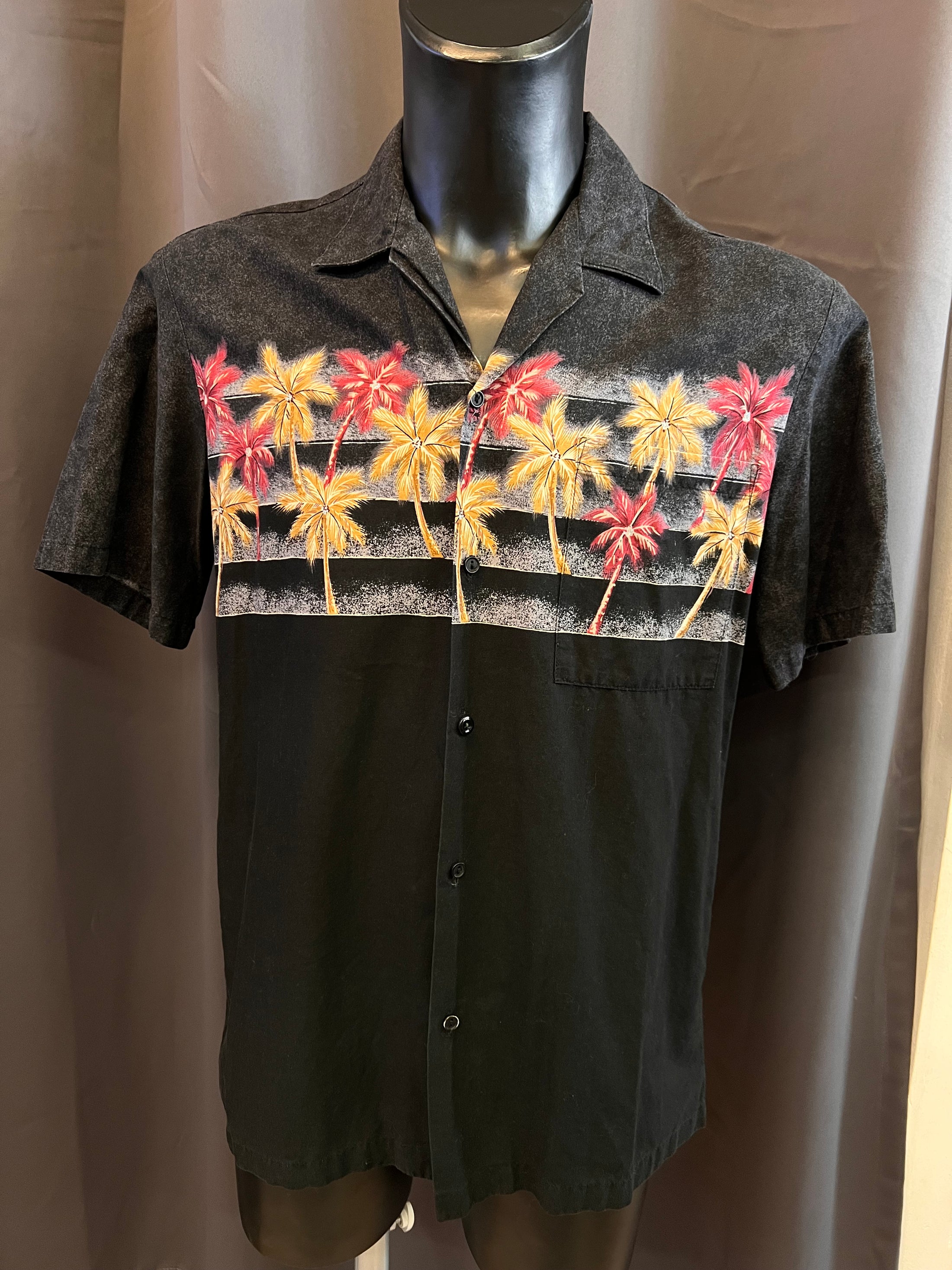 Camicia hawaiana vintage Hawaii Blues (M uomo)