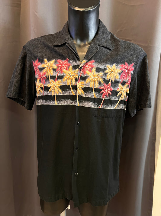 Camicia hawaiana vintage Hawaii Blues (M uomo)