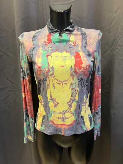 Maglia Buddha Y2k ( m donna) thumbnail