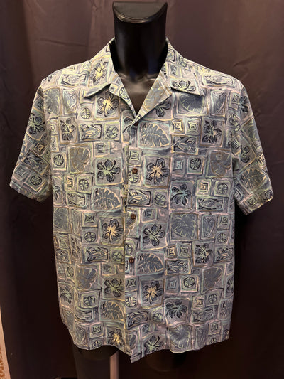 Camicia hawaiana vintage Coconut Shell made in hawaii (XL uomo) thumbnail