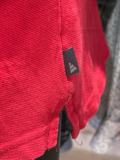 Polo Adidas rossa | L uomo thumbnail