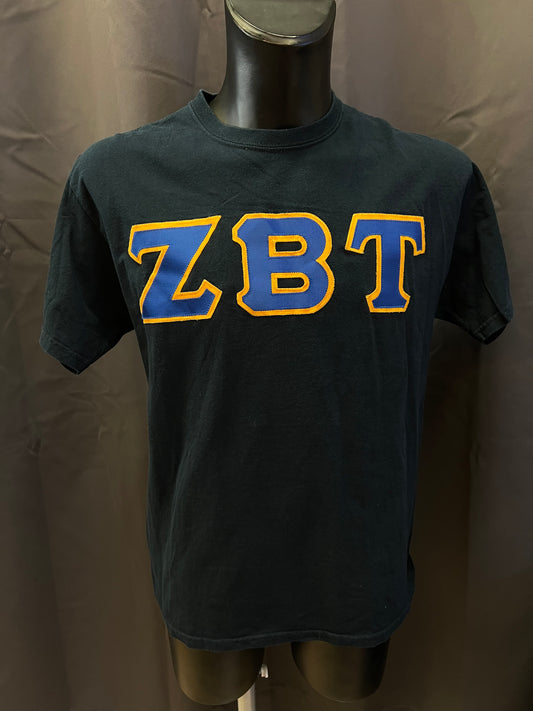 T-shirt vintage Gildan Ultra Cotton Zeta Beta Tau (L uomo)