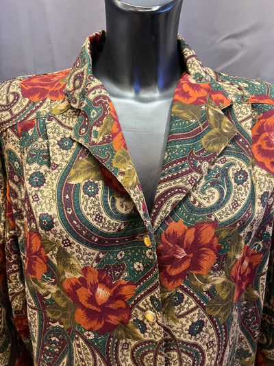 Abito sartoriale vintage in lana (L donna) thumbnail