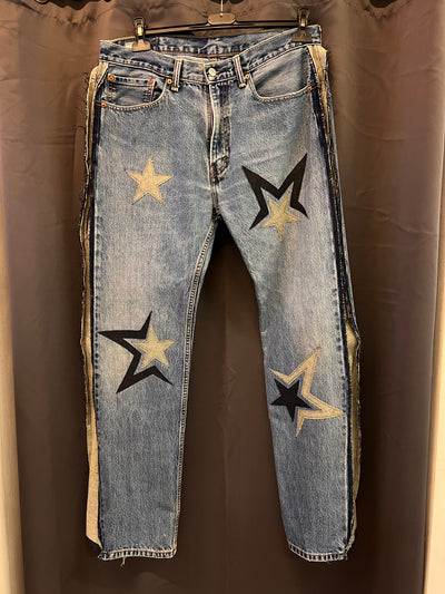 Jeans flare Levi’s 505 custom R3BORN | L uomo thumbnail
