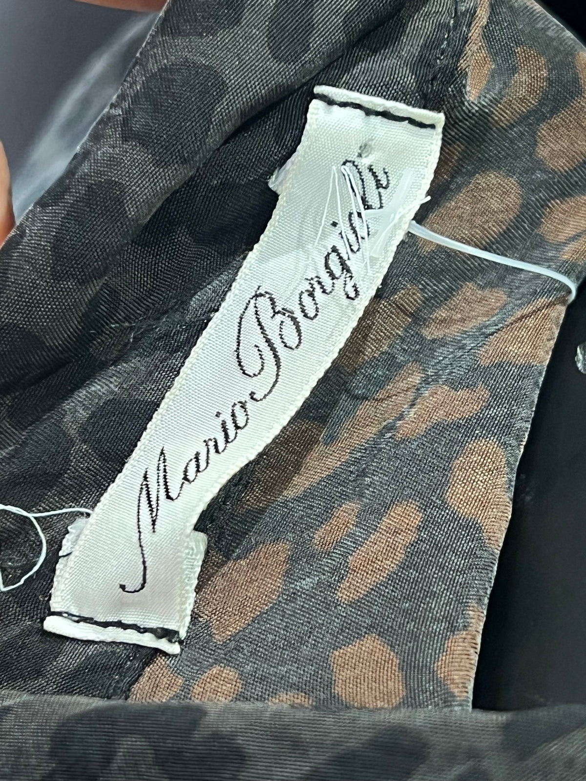 Camicia vintage Mario Borgioli in cupro | L donna