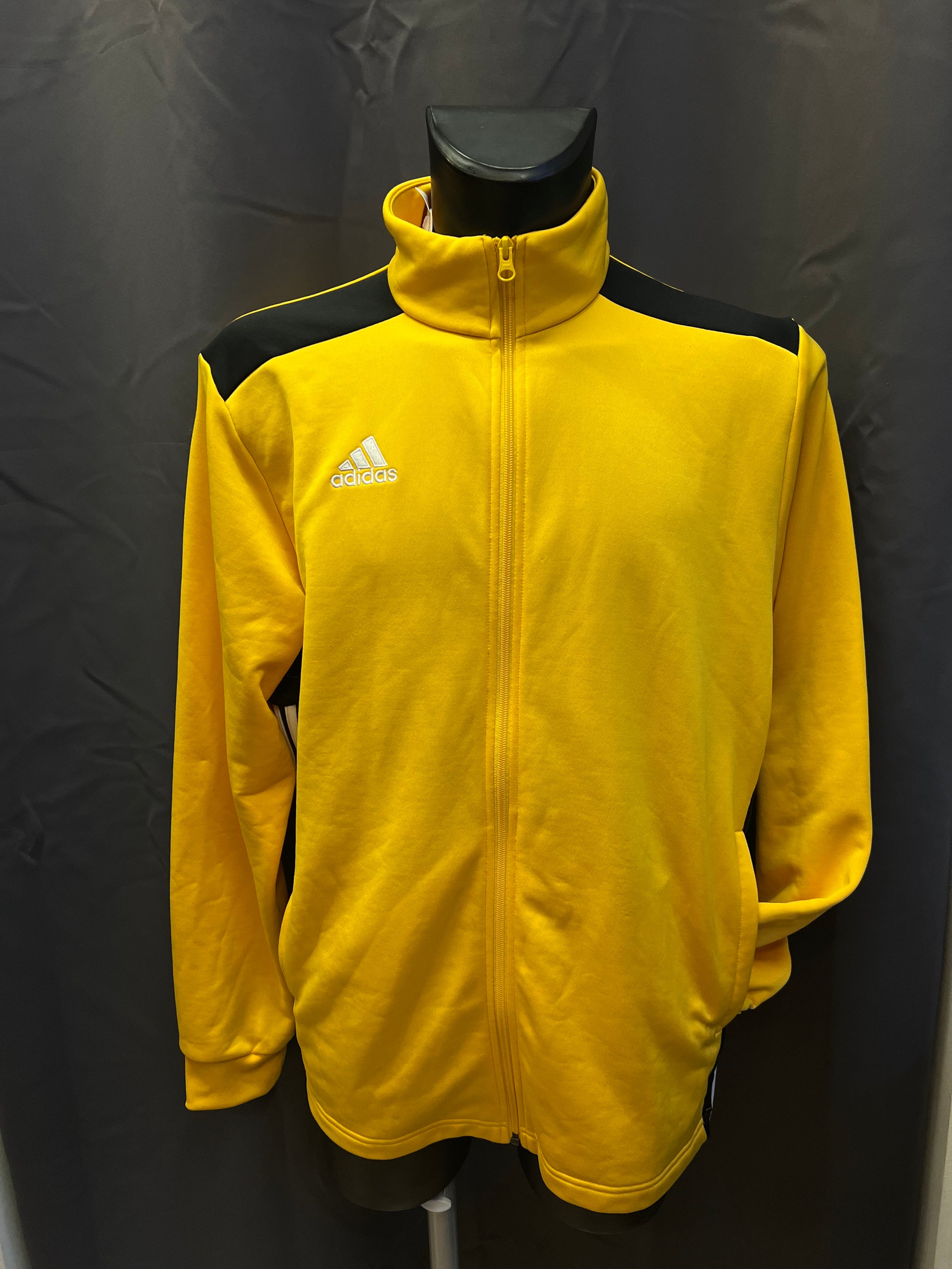 Felpa con zip Adidas (xl uomo)