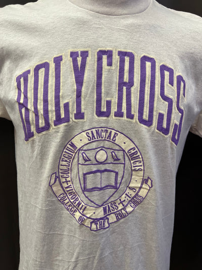 T-shirt vintege Best Design anni 80 College of the Holy Cross (L uomo) thumbnail