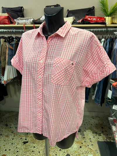 Camicia manica corta Tommy Hilfiger |L donna thumbnail