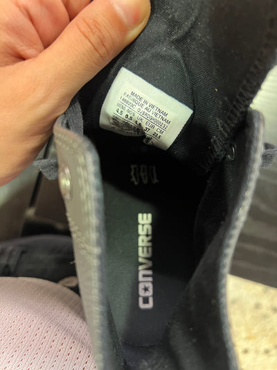 Converse in pelle grigia | 37 thumbnail