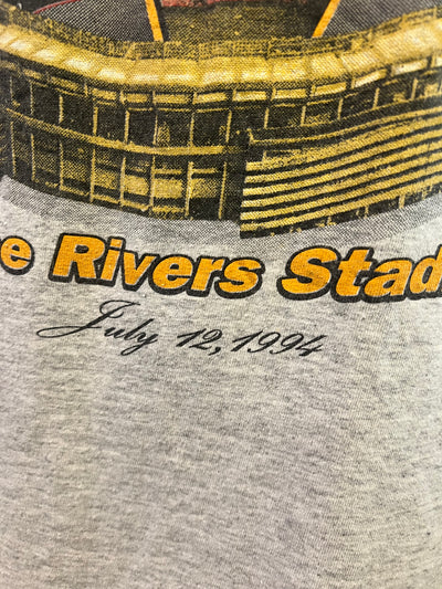 T-shirt vintage Artex del 1994 MLB All-Star Game dei Pittsburgh Pirates al Three Rivers Stadium (M uomo) thumbnail