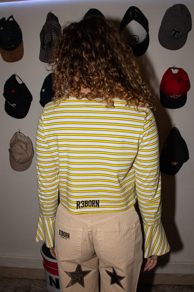 Maglia crop a maniche lunghe Lauren Ralph Lauren - donna M | R3BORN thumbnail