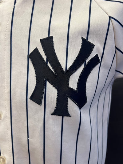 Jersey vintage MLB NY Yankees Jeter #2 (S uomo) thumbnail