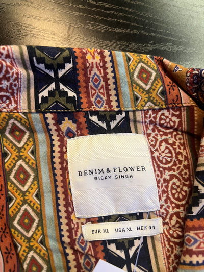 Camicia Denim & Flower Ricky Singh ( xl uomo) thumbnail