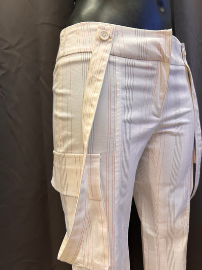 Pantaloni capri a zampa con bretelle Betty Blue (S donna) thumbnail