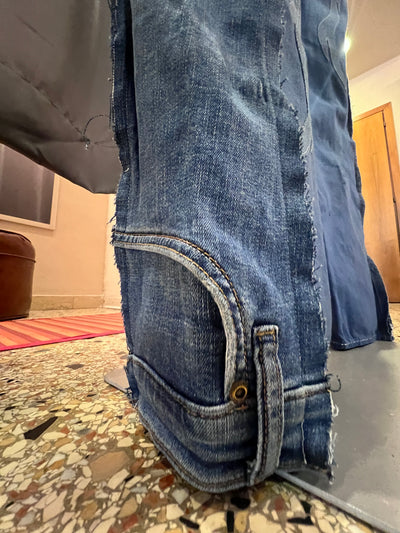 Jeans Levi’s 501 flare vintage Custom R3BORN (32/46) thumbnail